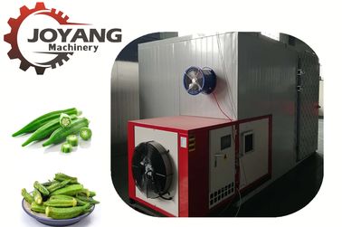 Équipement végétal de séchage adapté aux besoins du client de dessiccateur de pompe à chaleur de gombo de machine de dessiccateur d'air chaud