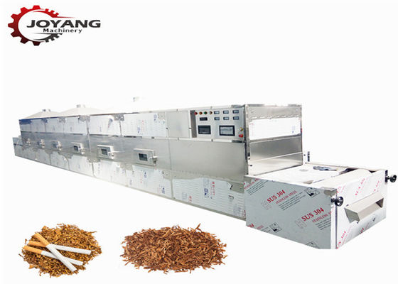contrôle de PLC de matériel de séchage de micro-onde de tabac de coupe de 60kw 60kg/H