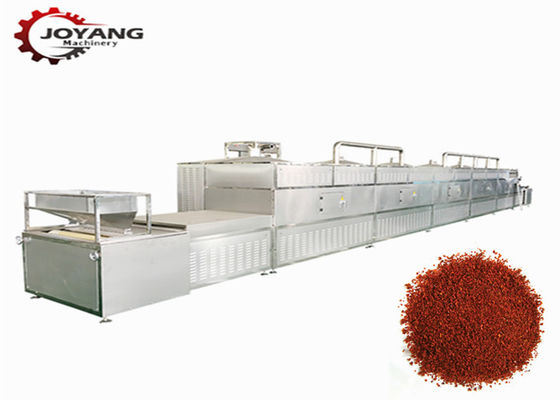 50kg/machine de stérilisation Chili Powder industriel à micro-ondes de H