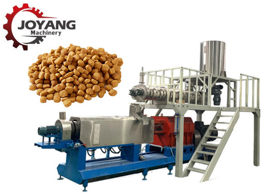 ligne sèche Cat Food Making Machine de production alimentaire de l'animal familier 100-1500kg/h