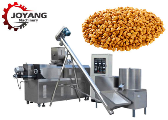 Ligne complètement automatique machine de production alimentaire d'animal familier d'extrudeuse d'aliments pour chiens de casse-croûte