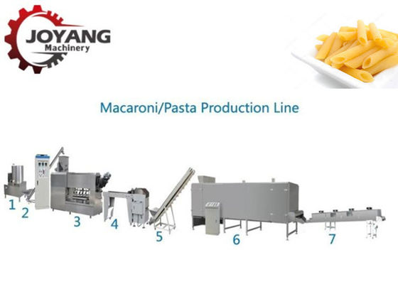Machine de Shell Penne Fusilli Macaroni Pasta Extruder avec l'extrudeuse 100lg/H
