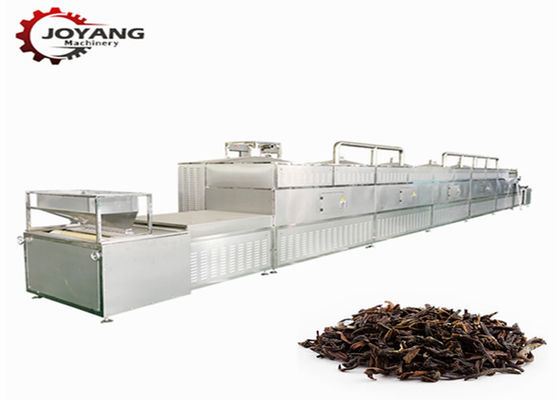 machine industrielle de fixation de micro-onde de thé d'Oolong de matériel à hyperfréquences de 20kw 20kg/H
