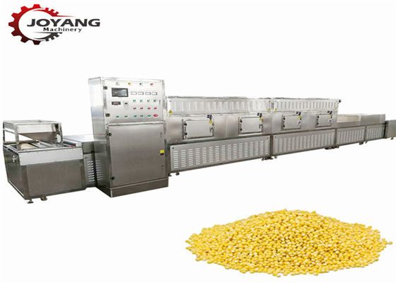 micro-onde industrielle de grains de millet de matériel à hyperfréquences de 40kw 40kg/H traitant la machine